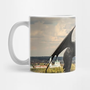 Black Dragon Landscape Mug